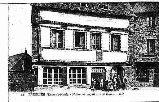 Ville de TREGUIER Carte postale ancienne
